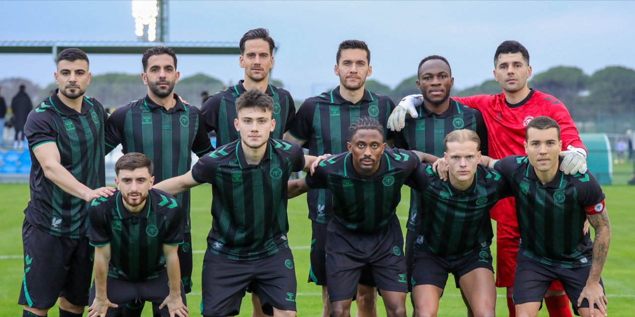 Konyaspor hazırlık maçında kaybetti
