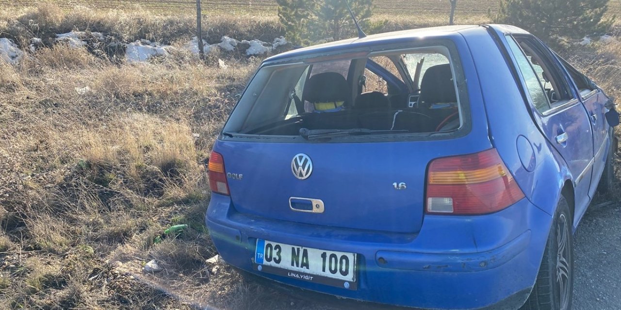 Konya'daki trafik kazasında 2 kişi yaralandı