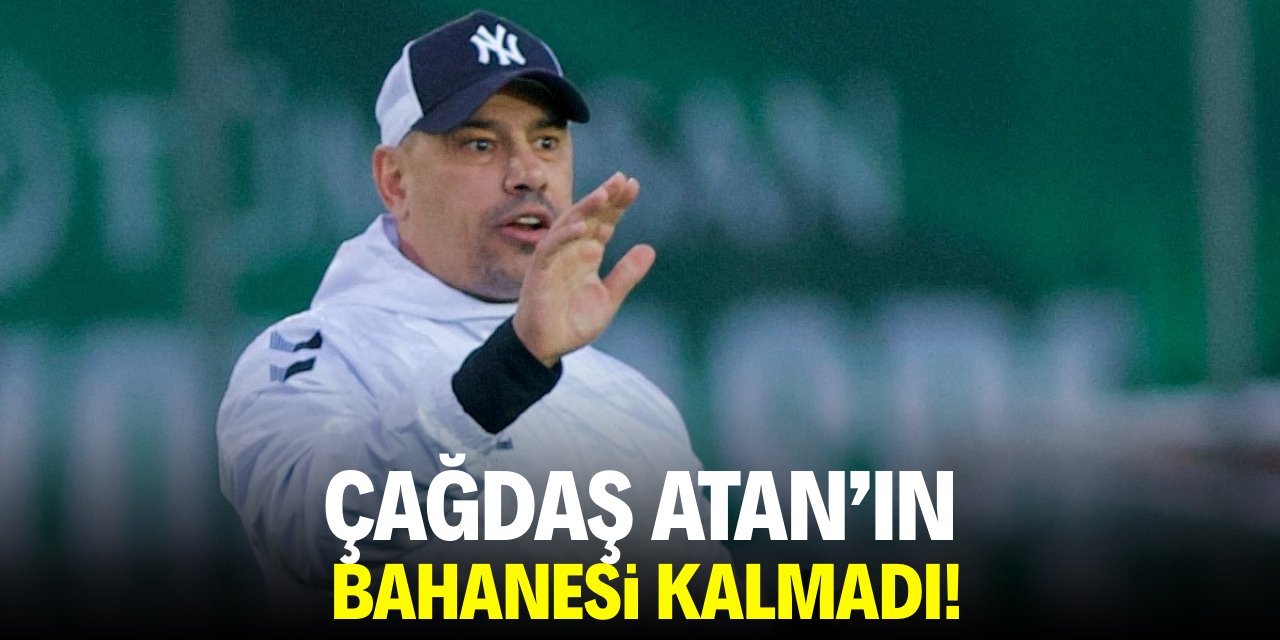 Konyaspor'da Çağdaş Atan’ın bahanesi kalmadı