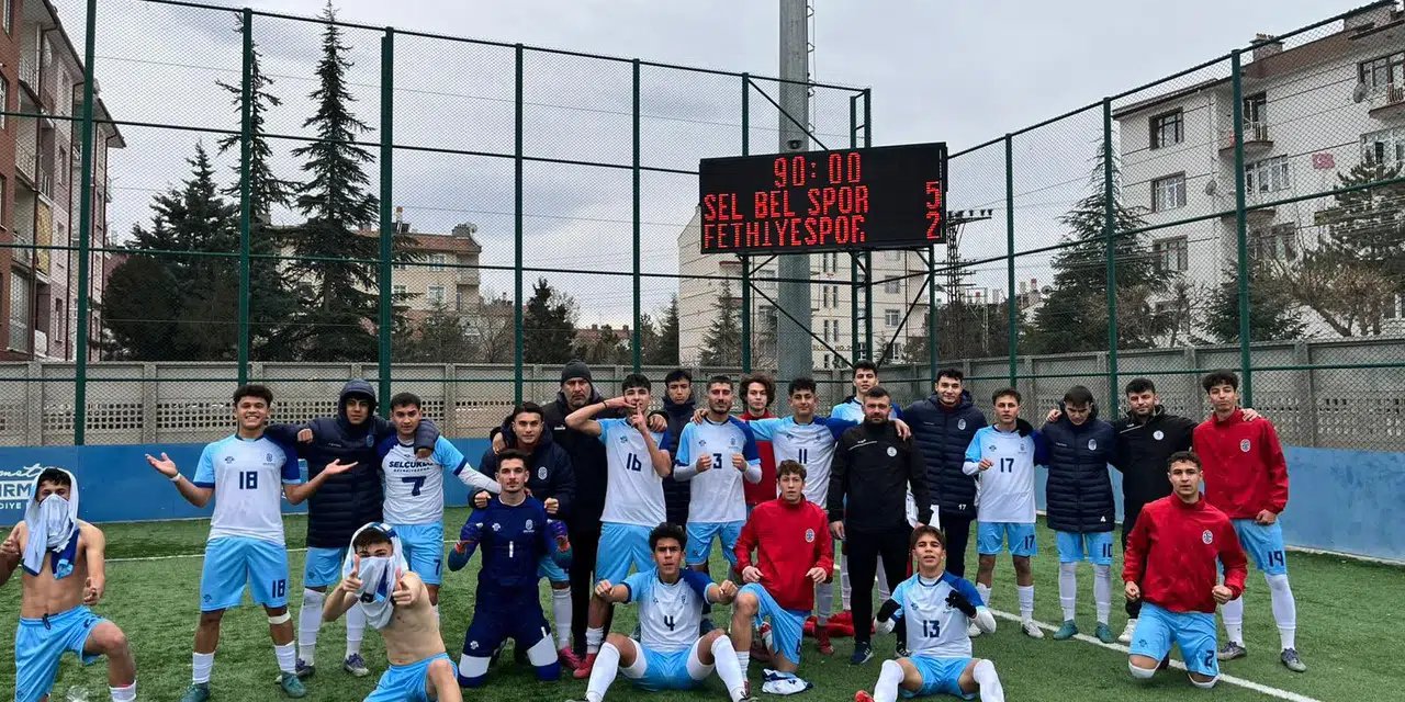 Selçuklu’dan gollü galibiyet