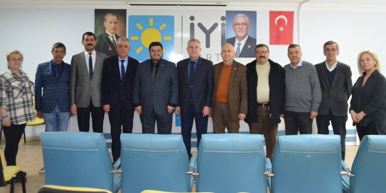 Konya'da Eğitim-İş’ten İYİ Parti'ye ziyaret