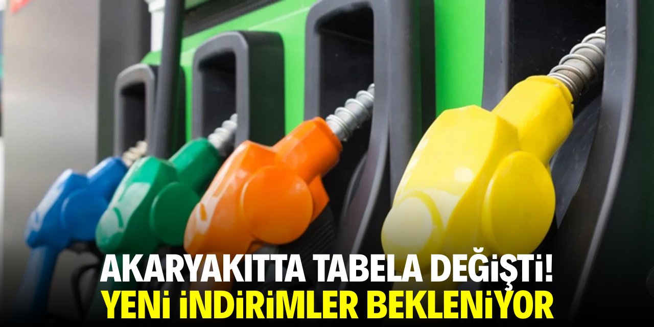 Akaryakıtta tabela değişti! Yeni indirimler bekleniyor