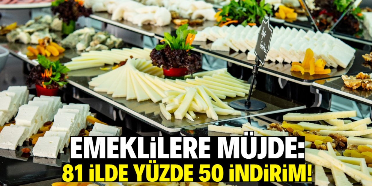 81 ilde yüzde 50 indirim dönemi başladı! İki şarttan birisi emekli olmak