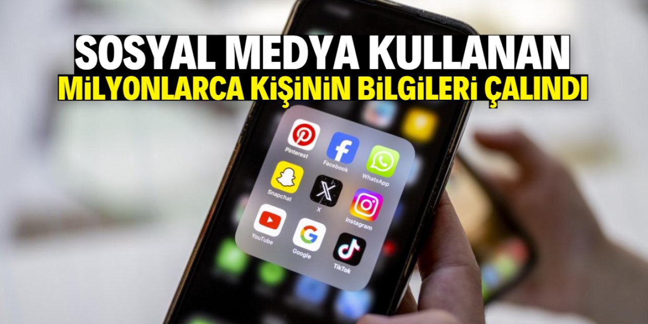 Sosyal medya kullanan milyonlarca kişinin bilgileri çalındı!