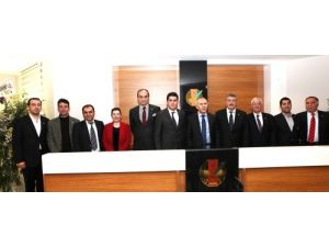 Vali Ata’dan Gaziantep Gazeteciler Cemiyeti’ne Ziyaret