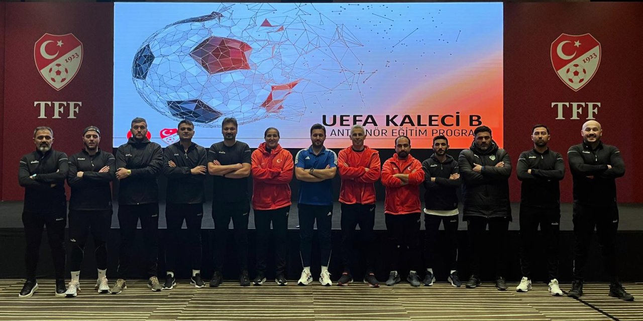 Konyaspor Akademi kaleci antrenörü TFF eğitimine katıldı