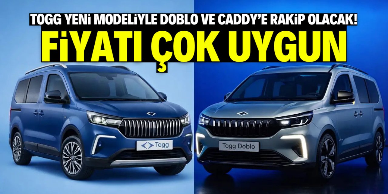 TOGG, Doblo ve Caddy'e rakip model üretecek! Fiyatı sevindirdi