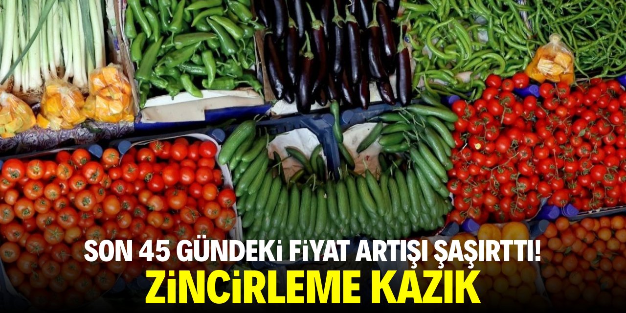 Son 45 gündeki fiyat artışı şaşırttı! Zincirleme kazık