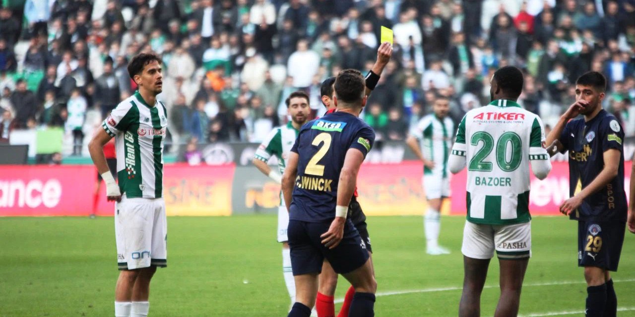 Konyaspor'da önemli isimler ceza sınırında