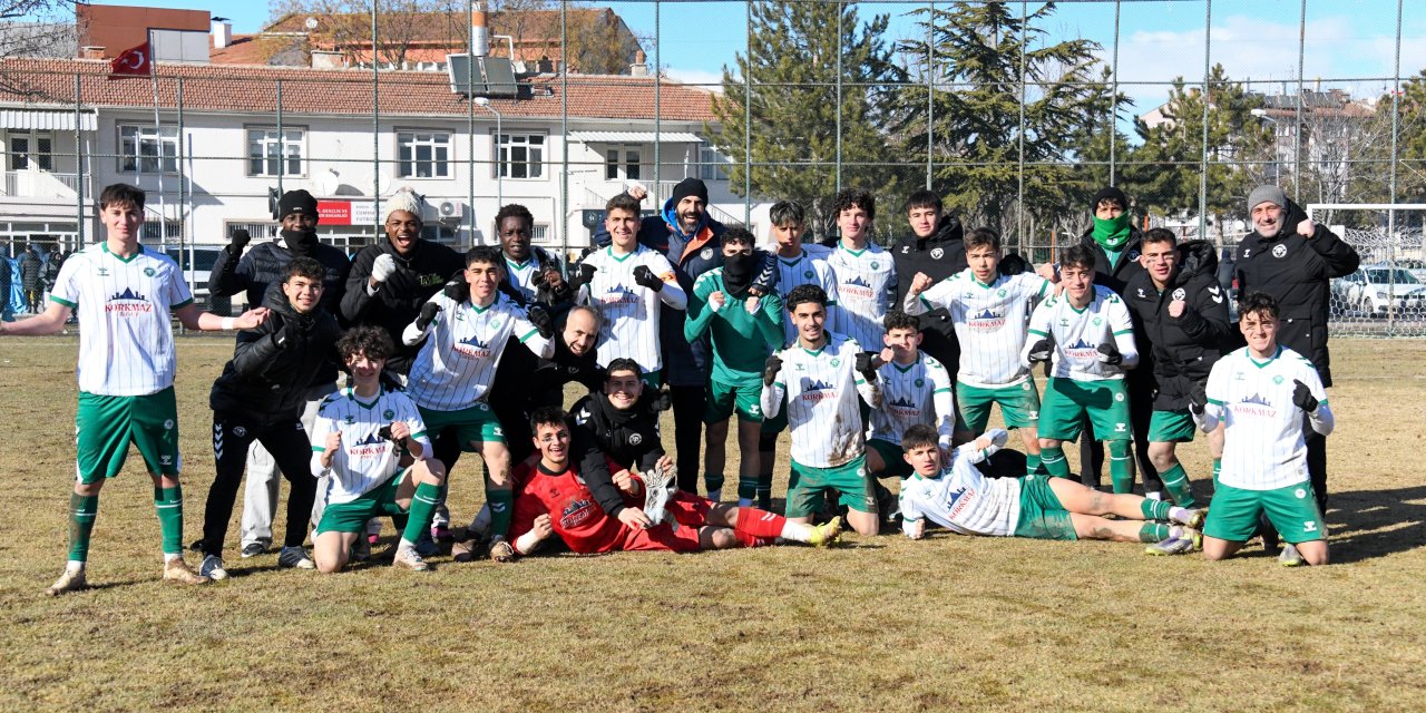 Konyaspor U19’dan gollü galibiyet