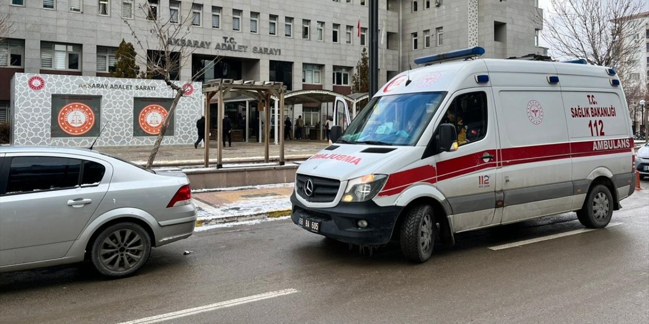 Üzerine yük asansörü düşen işçi yaralandı