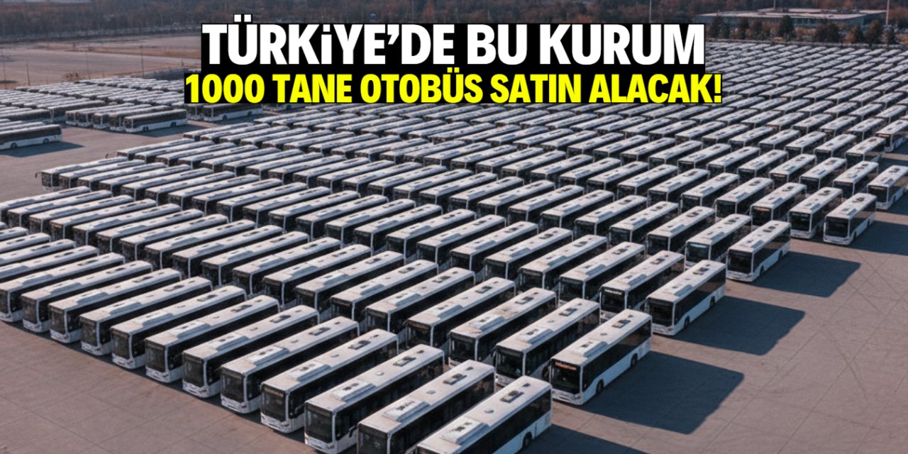 Türkiye'de 1000 tane otobüs satın alacak! Biletler bedavaya yakın olacak