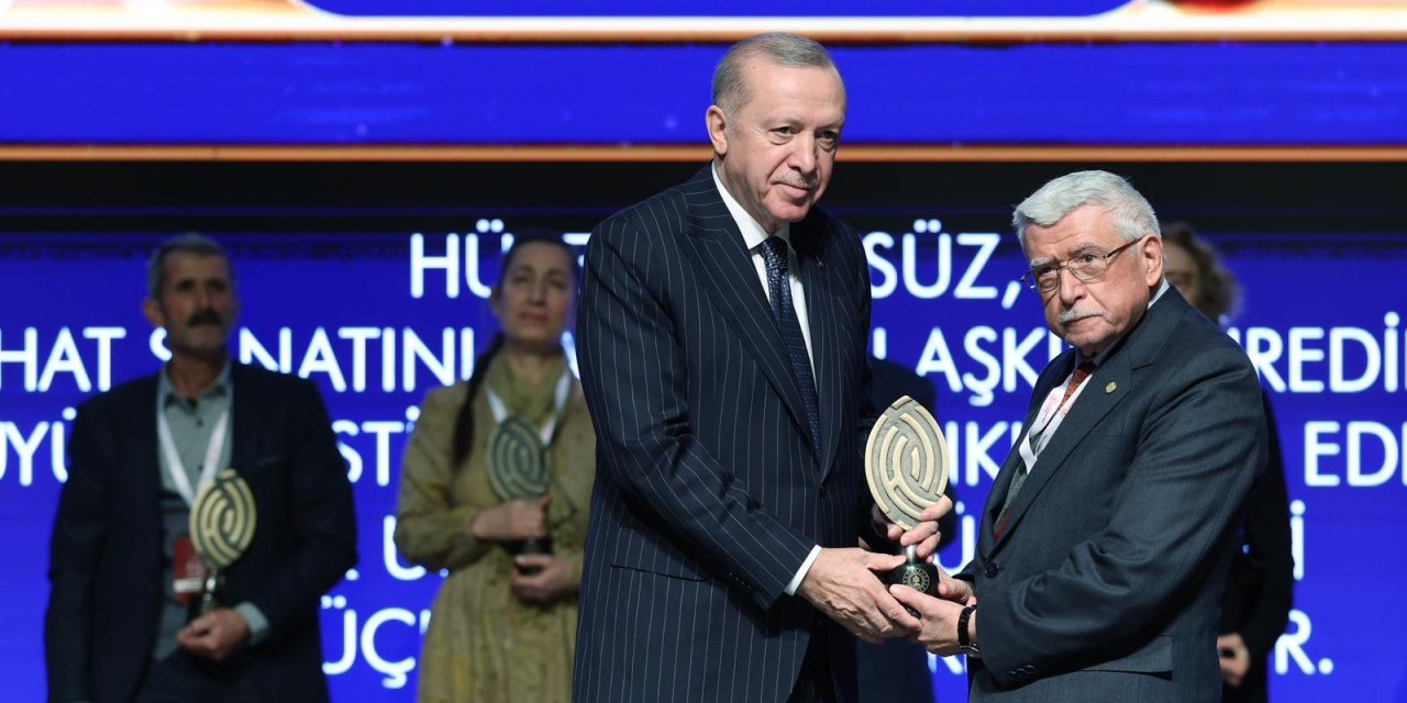 Hüseyin Öksüz’e 'Yaşayan İnsan Hazineleri' ödülü