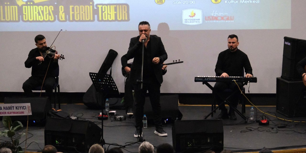 Seydişehir'de Ferdi Tayfur ve Müslüm Gürses rüzgarı