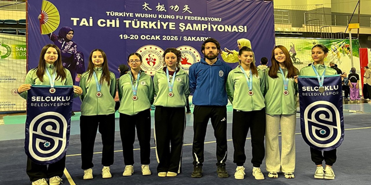 Selçuklu Sakarya’dan 7 madalya ile döndü