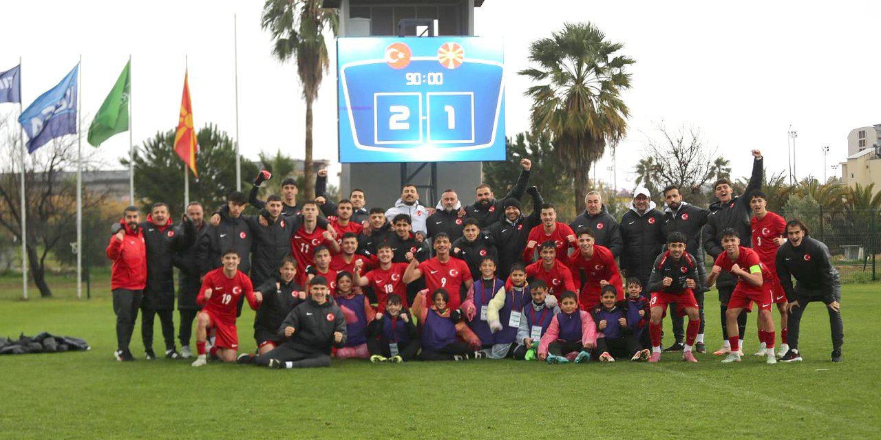 Konyalı hocanın çalıştırdığı U17 Millîler iki maçı da kazandı