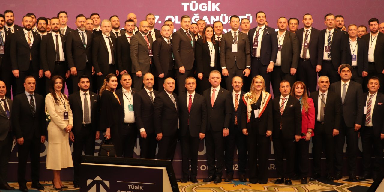 TÜGİK'in genel kuruluna Konya damga vurdu