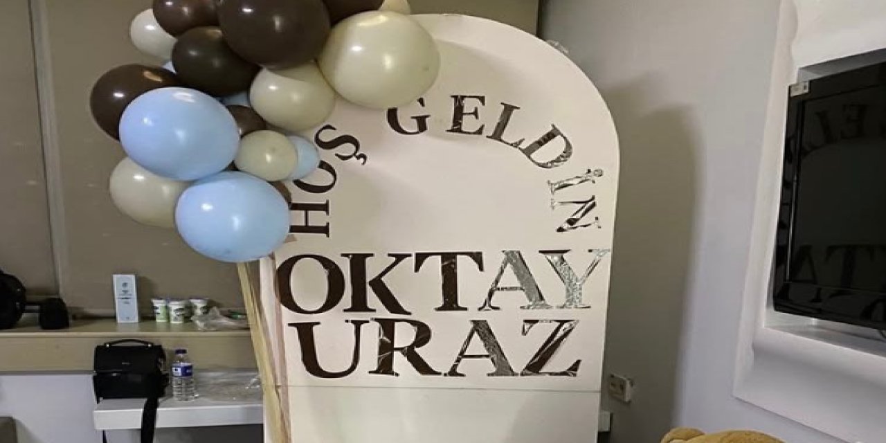 Horasan ailesinde torun sevinci