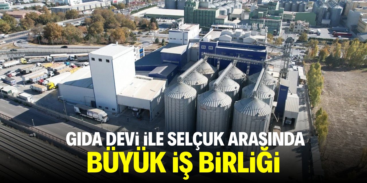 Gıda devi ile Selçuk arasında iş birliği