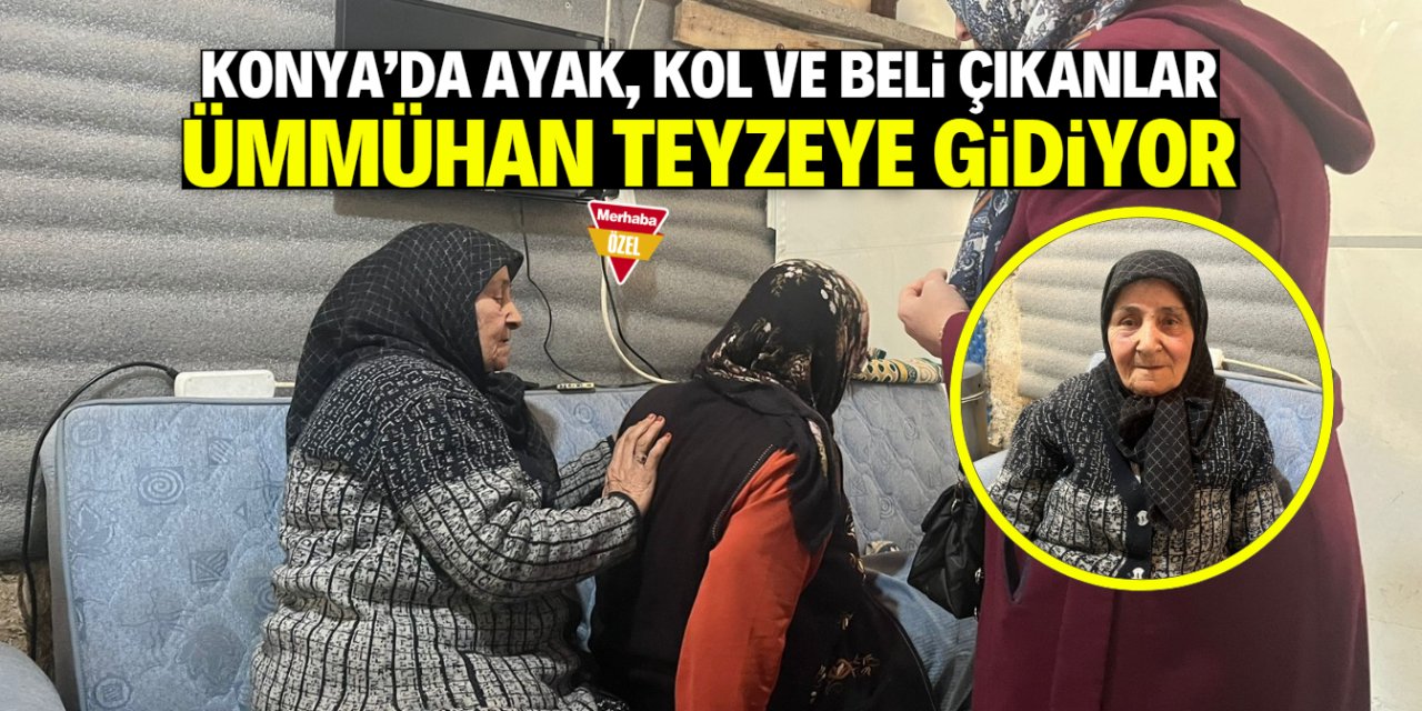 Konya'nın Çıkıkçı Teyzesi: Ayak, kol ve beli çıkanlar ona gidiyor!