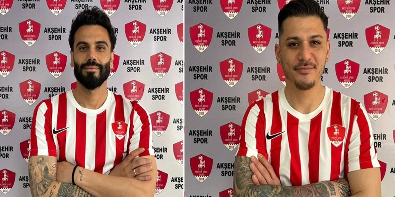 1922 Akşehirspor’dan iki imza birden
