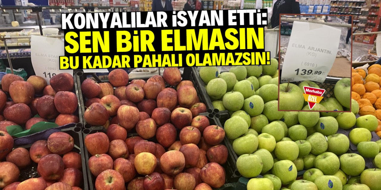 Konyalılar isyan etti: Sen elmasın kendine gel!