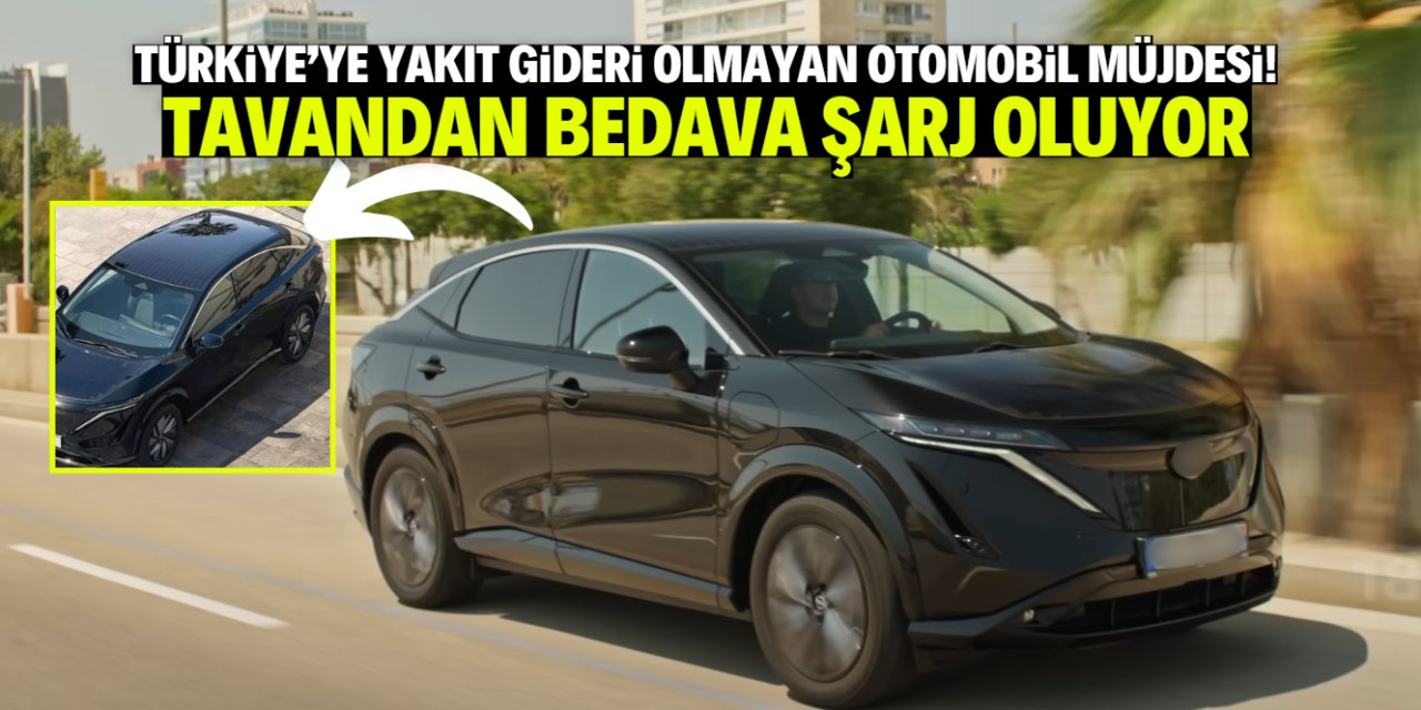 Türkiye'ye tavandan şarj olan otomobil müjdesi! Bedava gezeceğiz