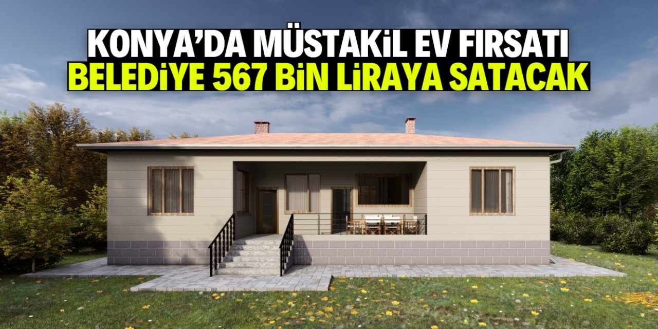 Konya 567 bin liraya müstakil ev fırsatını çok sevdi! İşte o konum