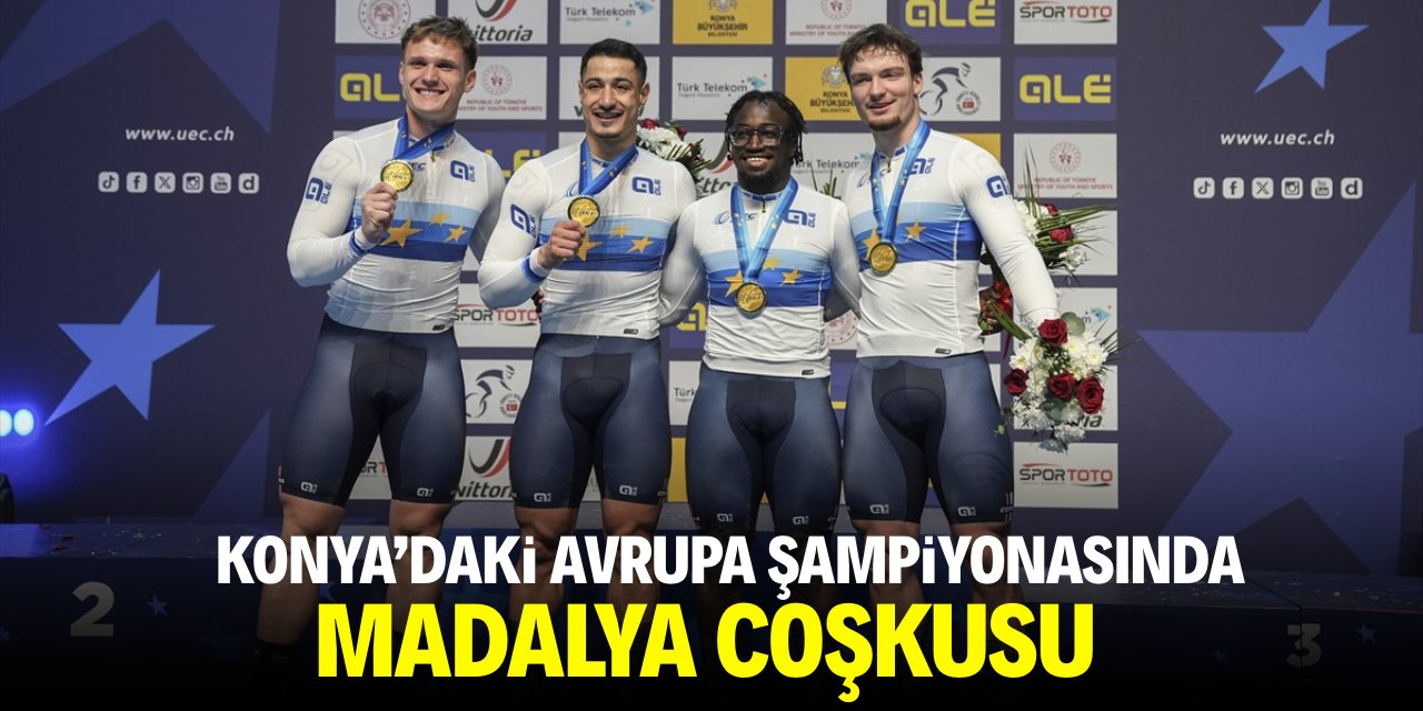 Konya'daki Avrupa şampiyonasında madalya coşkusu