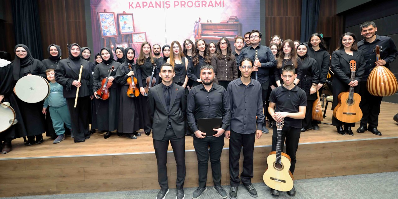 Karatay'da kursiyerlerden veda