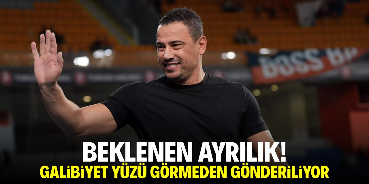 Beklenen ayrılık! Galibiyet yüzü görmeden gönderiliyor