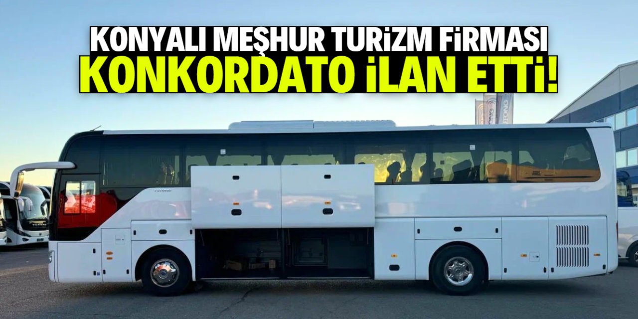Konyalı meşhur turizm firması konkordato ilan etti! 3 ay mühlet verildi