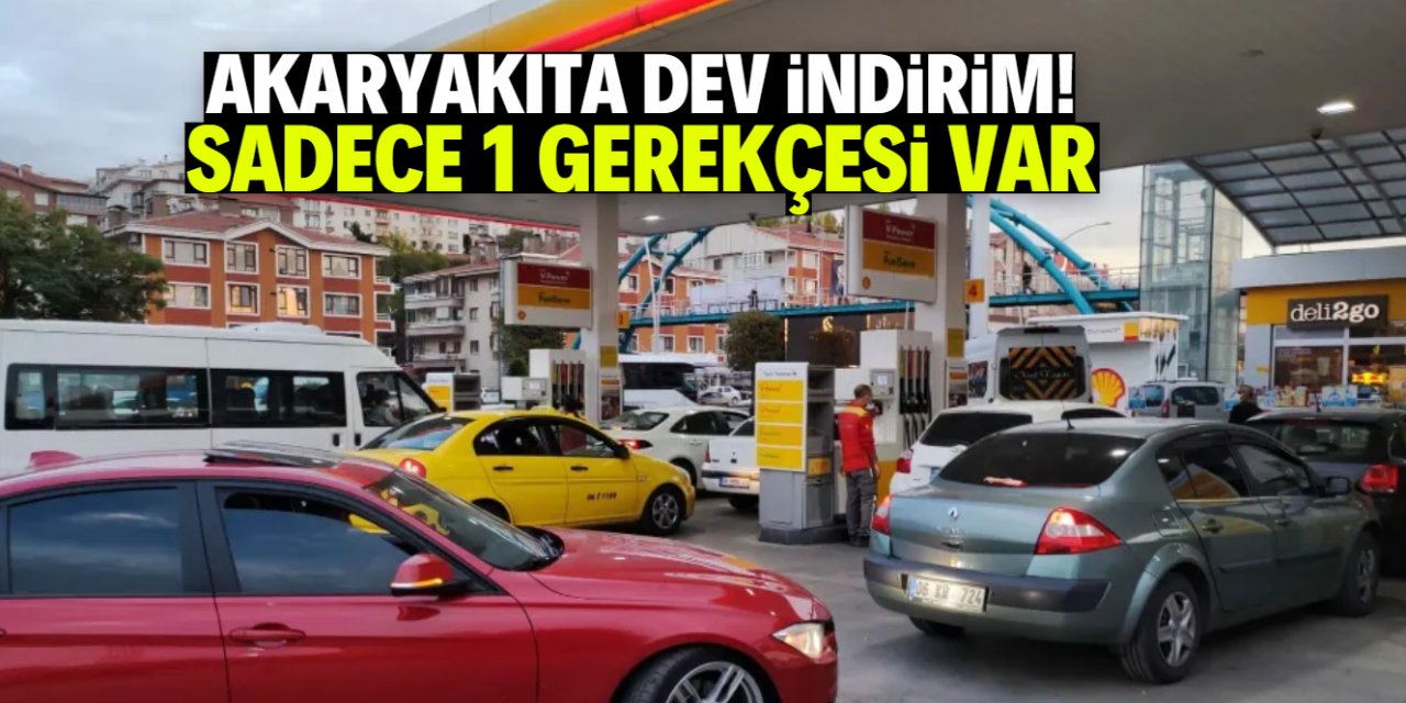 Petrol fiyatları düşüyor, akaryakıta dev indirim geliyor
