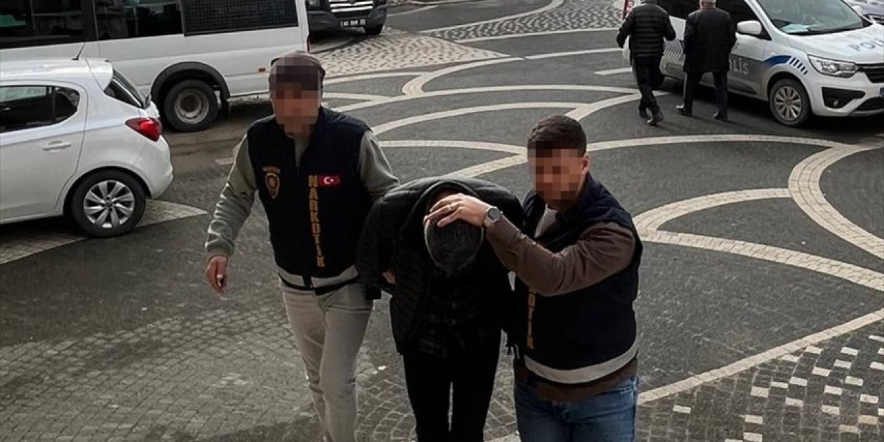 Konya'da uyuşturucuyla yakalanan zanlı tutuklandı