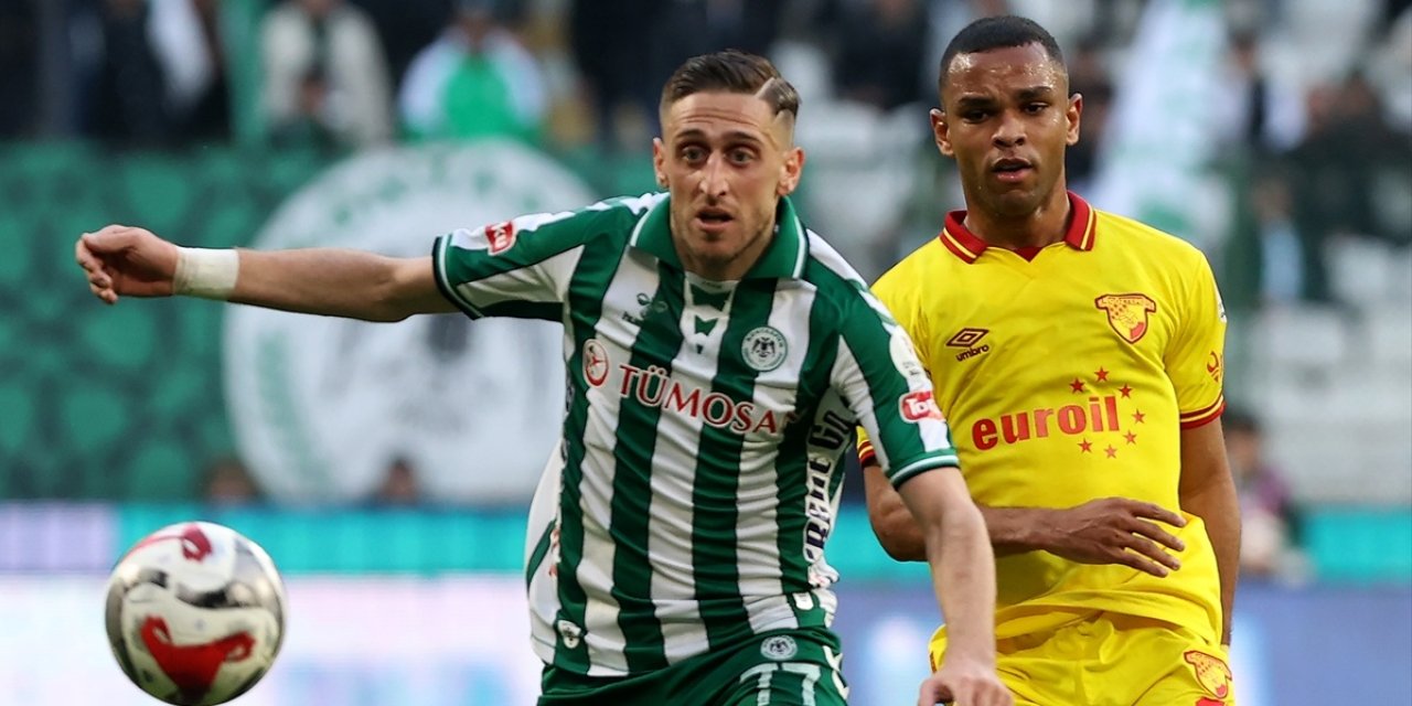 Konyaspor yine 1 puana razı oldu