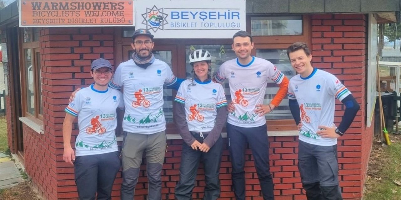 Fransa'da başladılar, Beyşehir'de mola verdiler