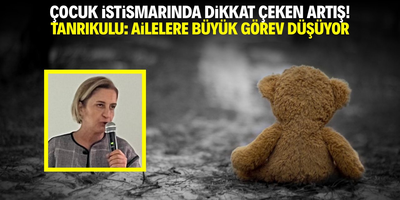 Çocuk istismarında dikkat çeken artış! Tanrıkulu: Ailelere büyük görev düşüyor