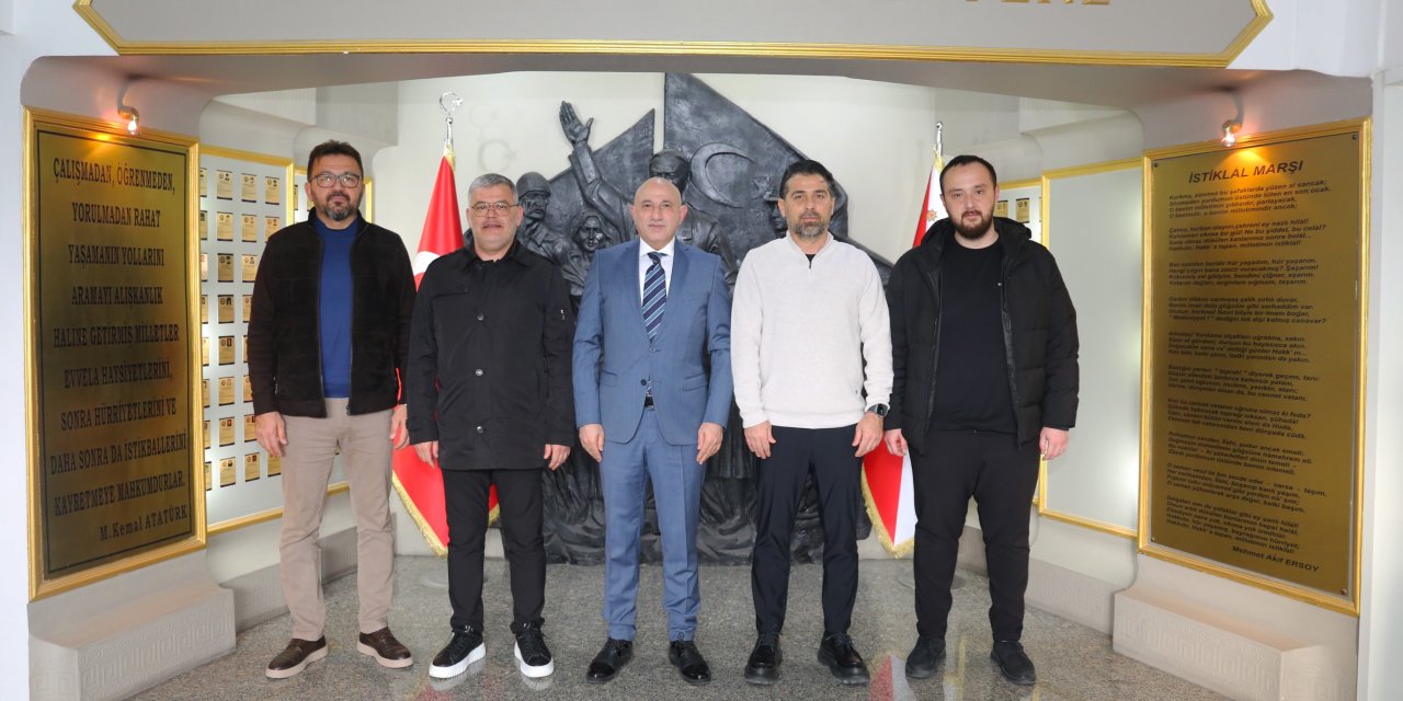 Konyaspor’dan Emniyet Müdürü Yüksek’e ziyaret