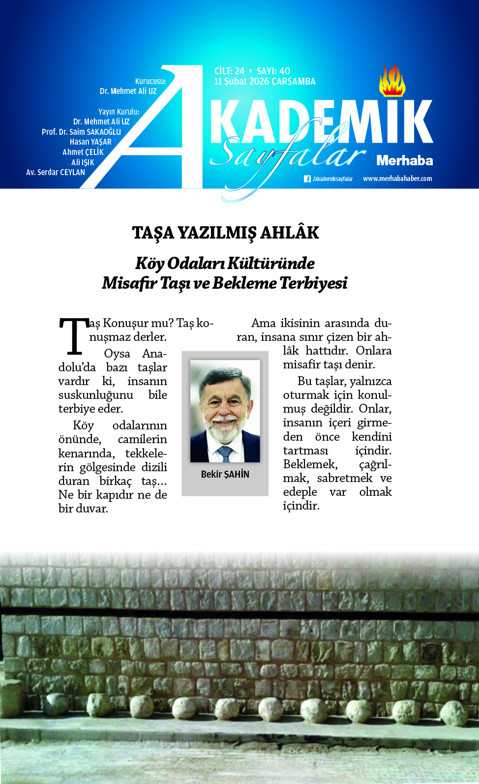 Cilt24, Sayı 40, 11 Şubat 2026