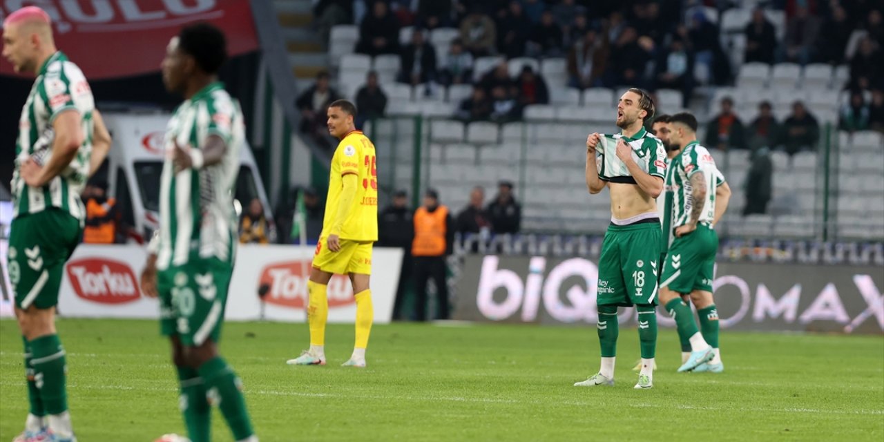 Ligin dibinde galibiyet krizi! Konyaspor da bu krizi yaşıyor