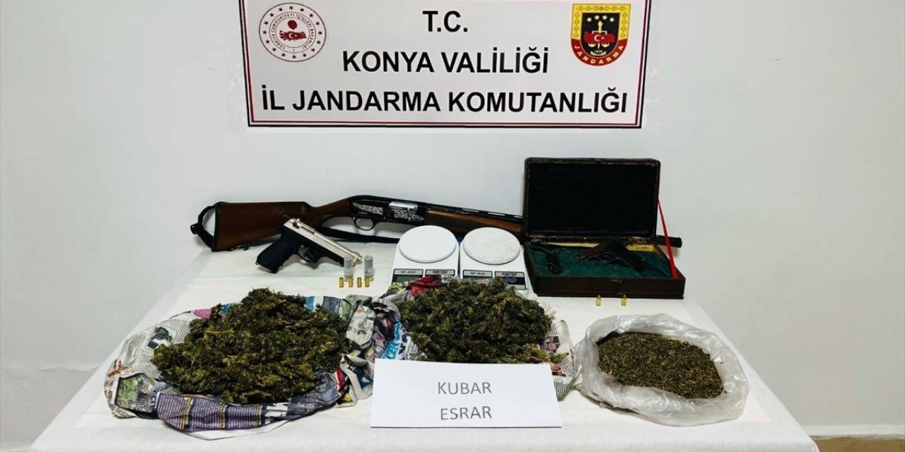 Konya'da uyuşturucudan 1 şüpheli yakalandı