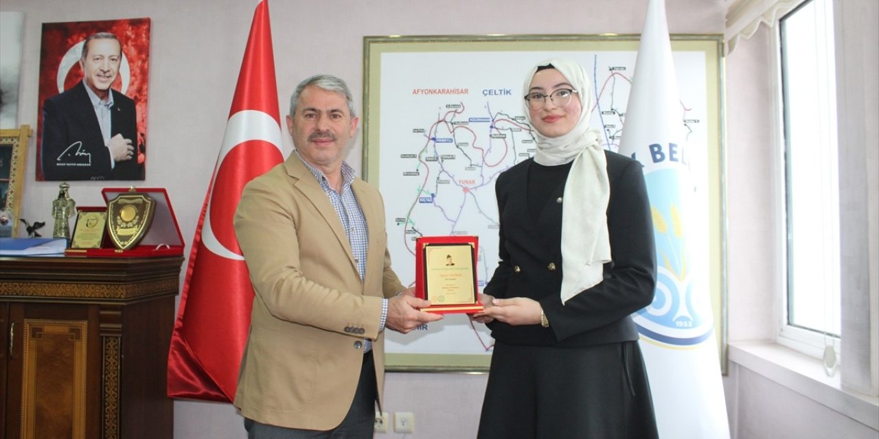 Yunaklı öğrenci Türkiye birincisi oldu