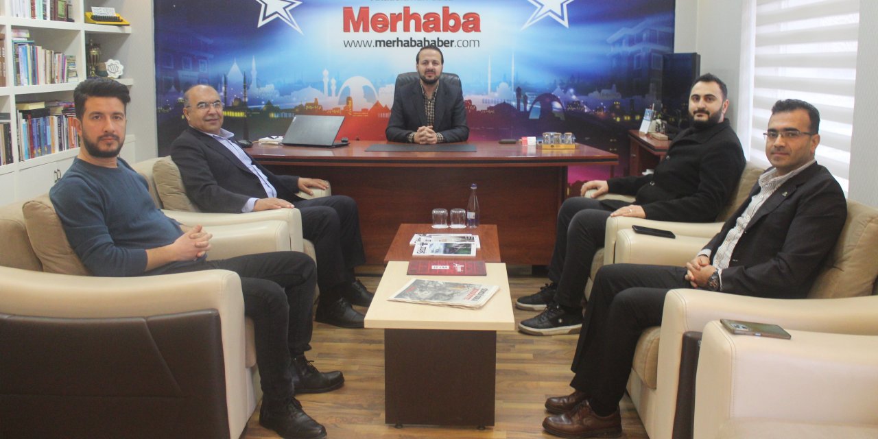 HAKSİAD Konya’dan Merhaba'ya ziyaret