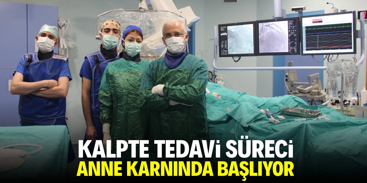 Kalpte tedavi zinciri anne karnında başlıyor
