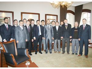 ASKON Konya Şubesi Vali Doğan’ı ziyaret etti