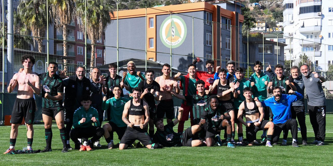Konyaspor U19 3 attı 3 aldı