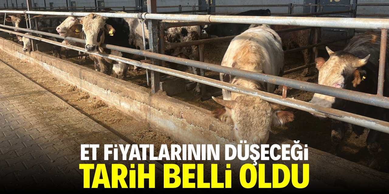 Konya'da et fiyatlarının düşeceği tarih belli oldu