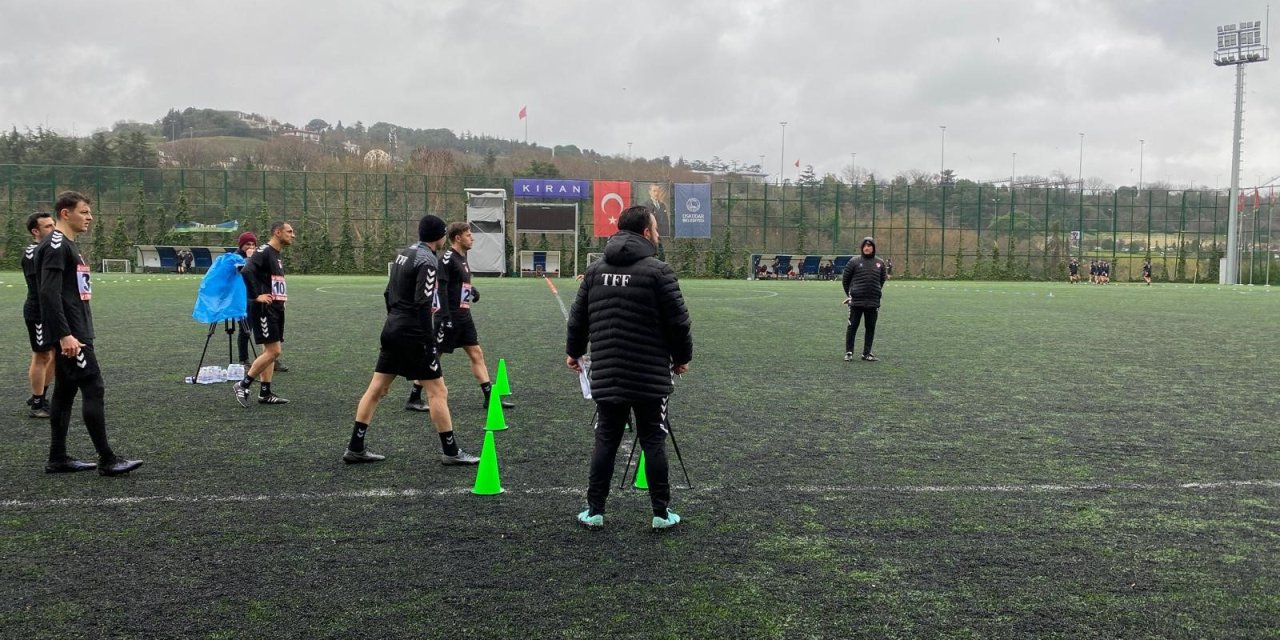 Üst klasman hakemlerinin atletik testleri tamamlandı