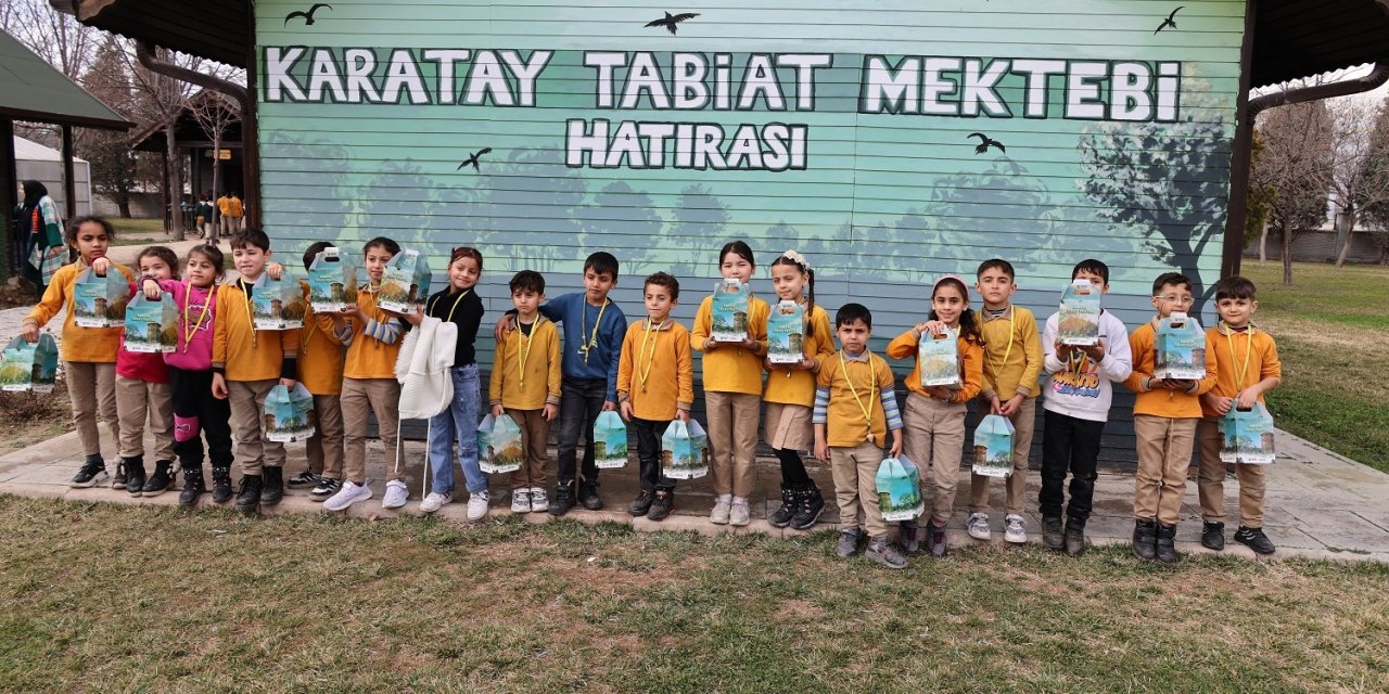 Karatay'dan doğa ile iç içe eğitim