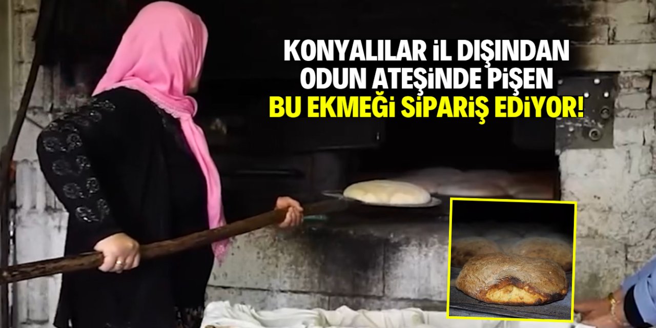 Konyalılar il dışından bu ekmeği sipariş ediyor! Sahur ve iftarın vazgeçilmezi